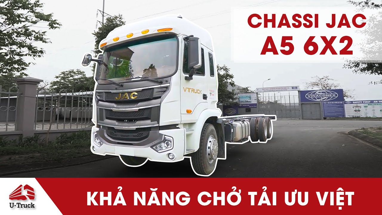 Xe tải A5 6x2 sát xi