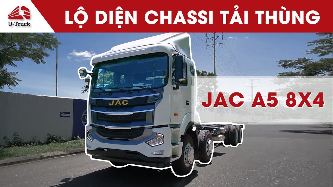 Xe tải A5 8x4 sát xi