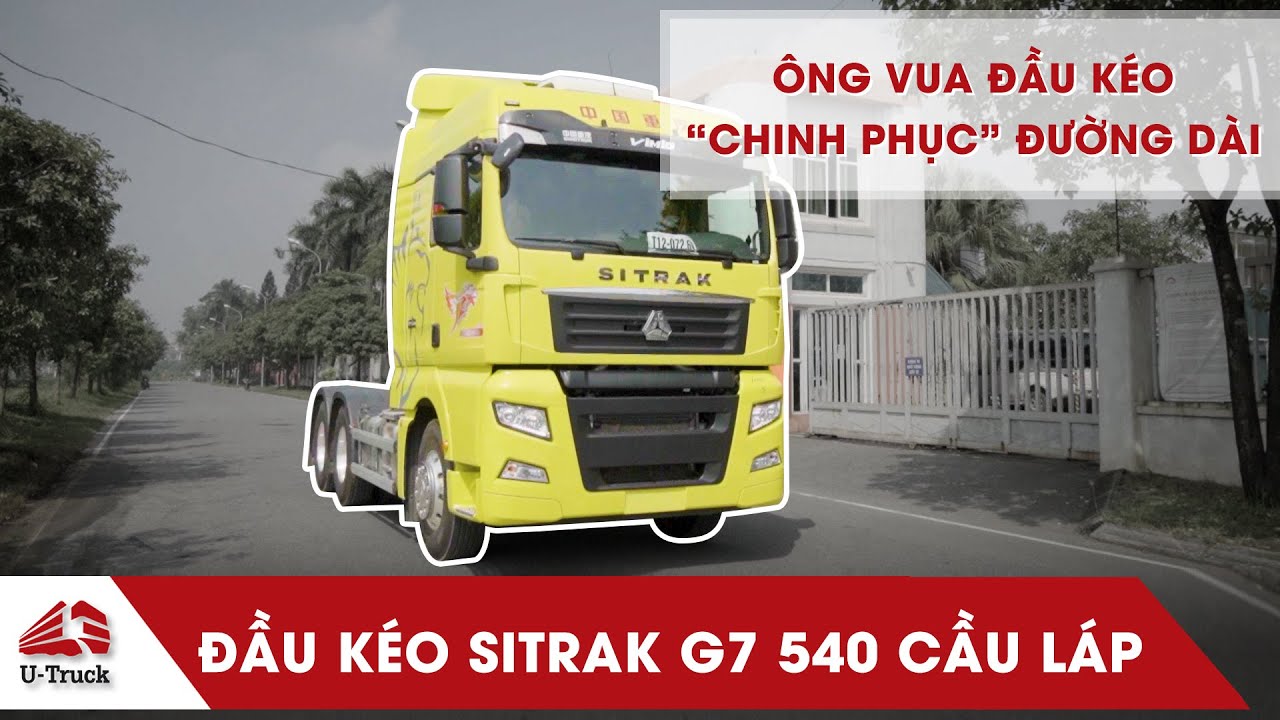 Xe đầu kéo G7 540 cầu láp Xe đầu kéo G7 540 cầu láp