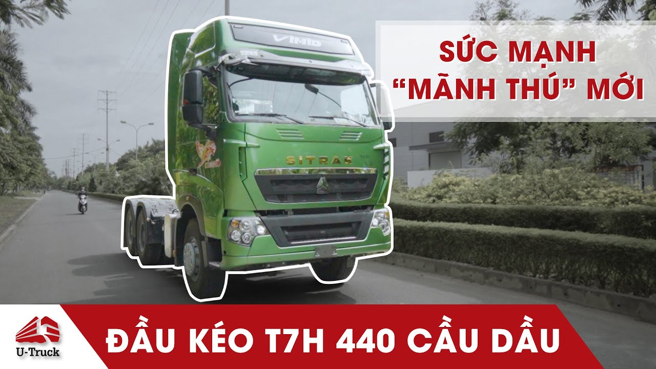 Xe đầu kéo T7H 440 cầu dầu Xe đầu kéo T7H 440 cầu dầu