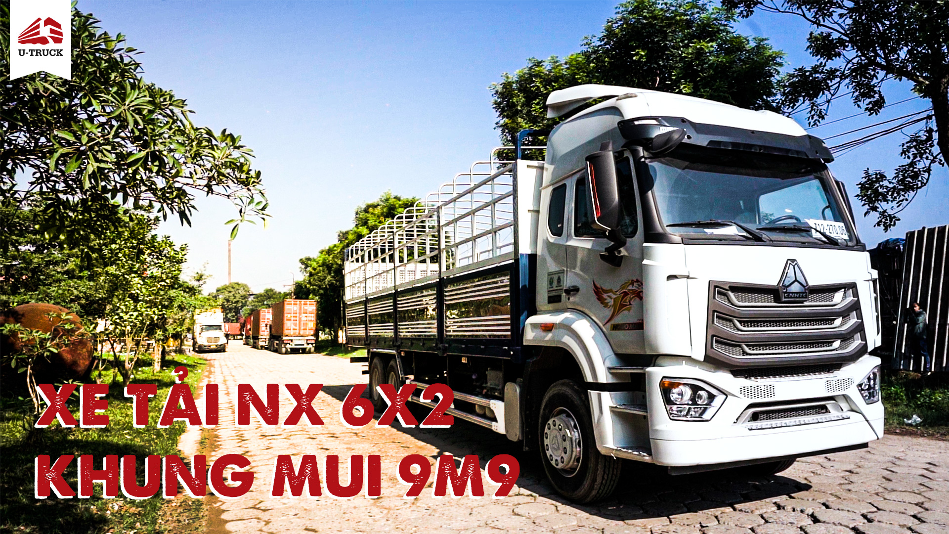 Xe Tải HOWO NX 6x2 Khung Mui 9M9
