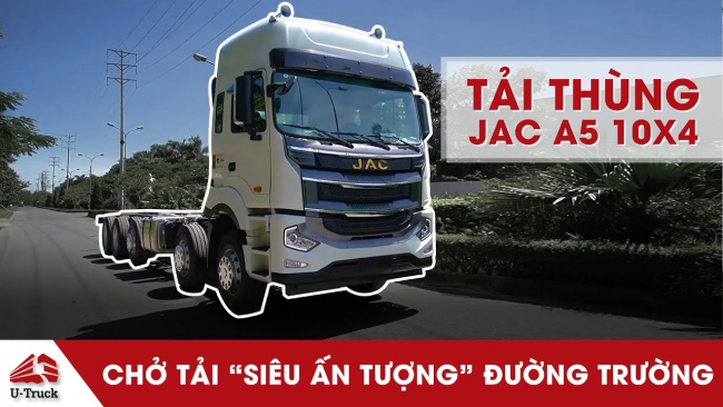 Xe tải A5 10x4 sát xi