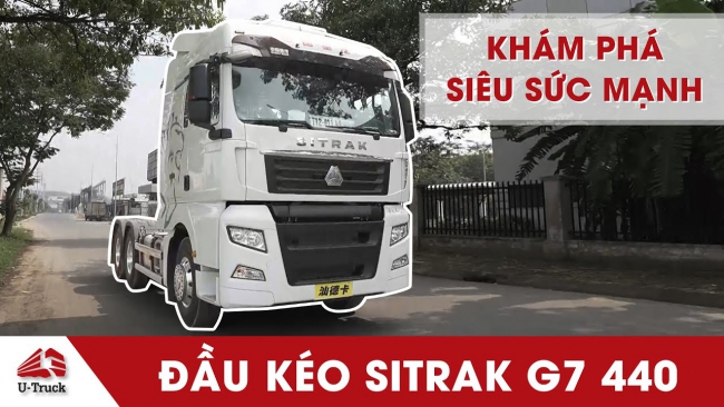 Xe đầu kéo G7 440 cầu láp