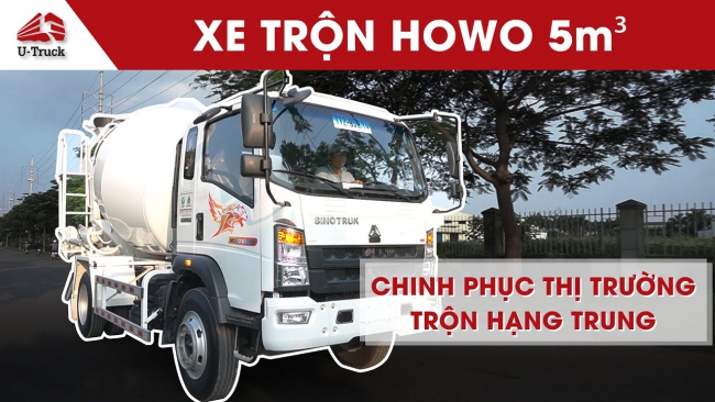 Xe trộn H3 130 5m3