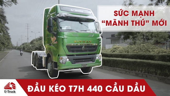 Xe đầu kéo T7H 440 cầu dầu