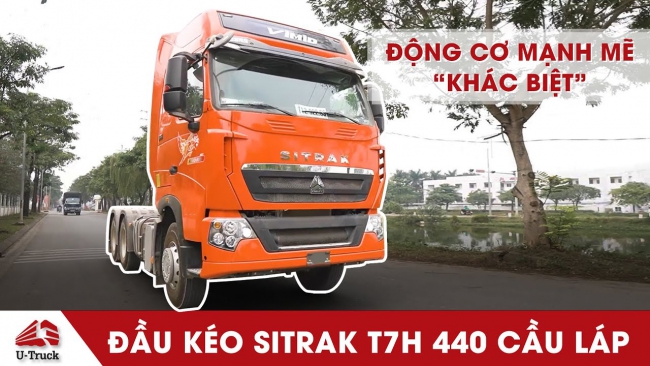 Xe đầu kéo T7H 440 cầu láp