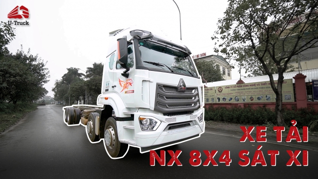Xe tải NX 8X4 sát xi – Nâng tầm khác biệt