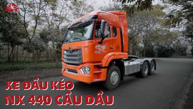 Xe đầu kéo NX 440 cầu dầu