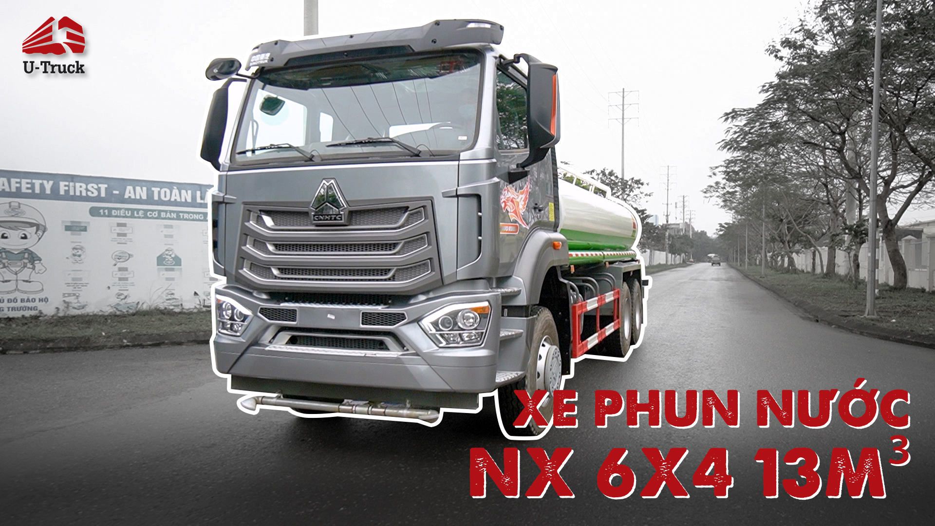 Xe phun nước NX 6x4 13m3