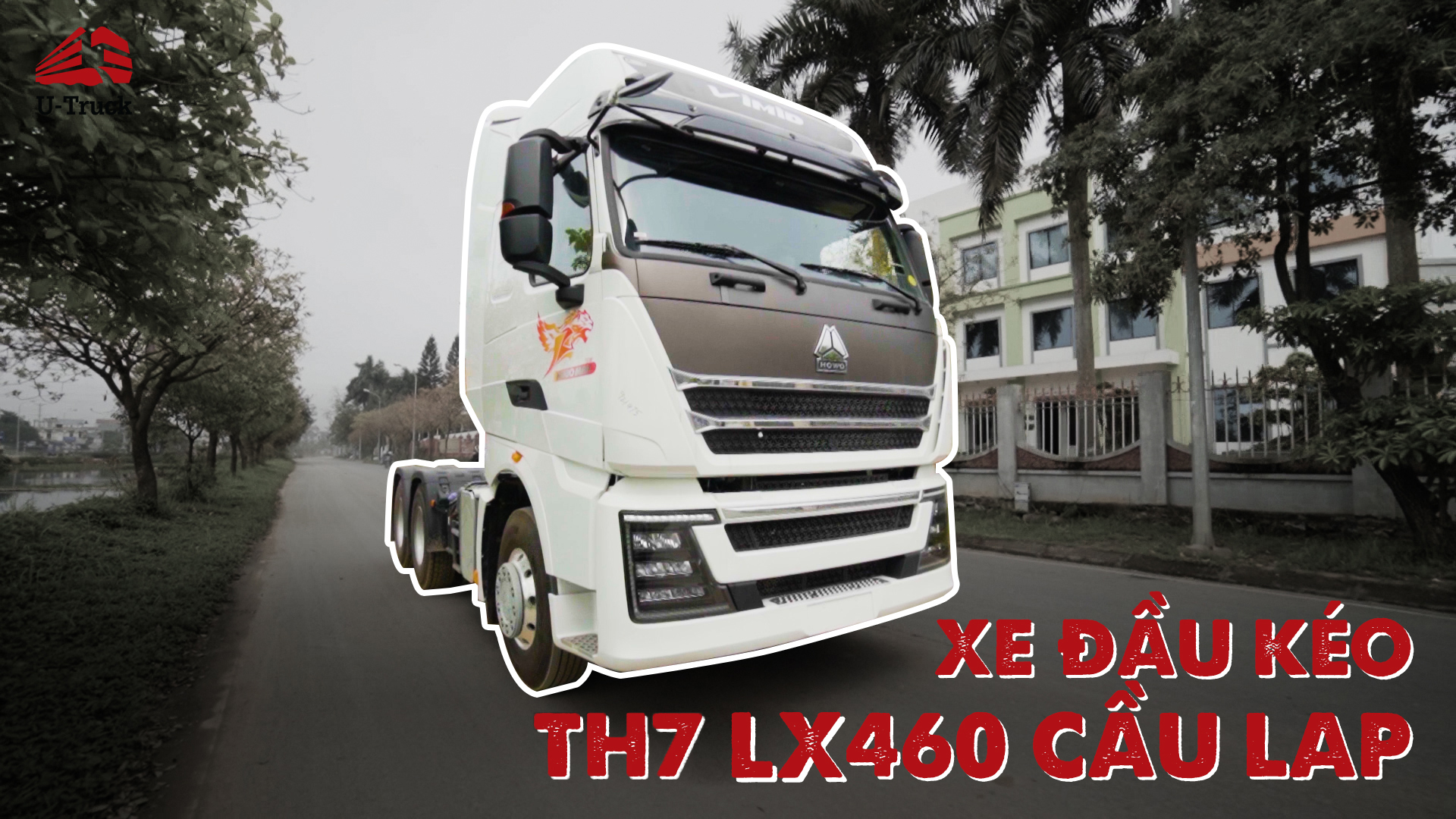 Xe đầu kéo TH7 LX 460 cầu láp
