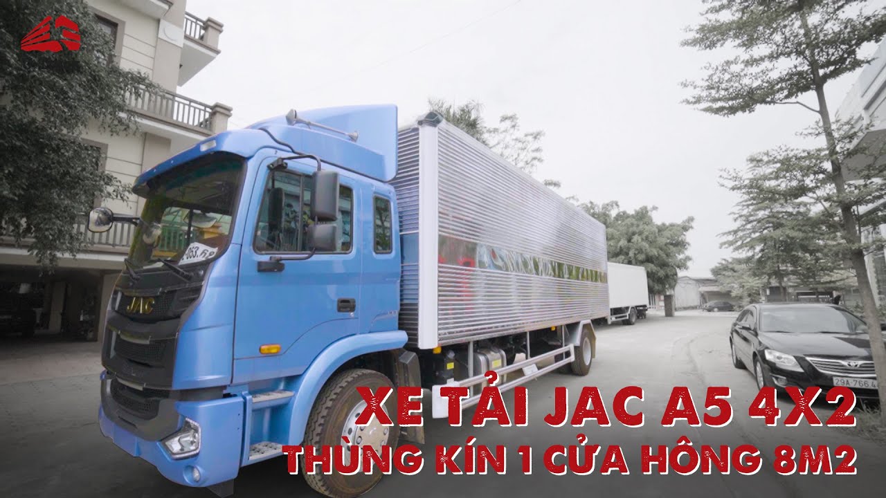 Xe tải Jac A5 4X2 thùng kín 1CH 8M2