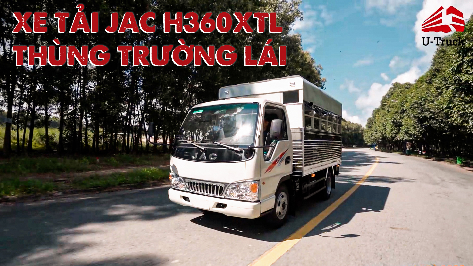 Xe tải JAC H360XTL Thùng trường lái Xe tải JAC H360XTL Thùng trường lái