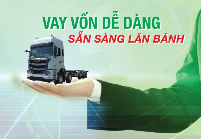 Vay vốn dễ dàng - Sẵn sàng lăn bánh Vay vốn dễ dàng - Sẵn sàng lăn bánh