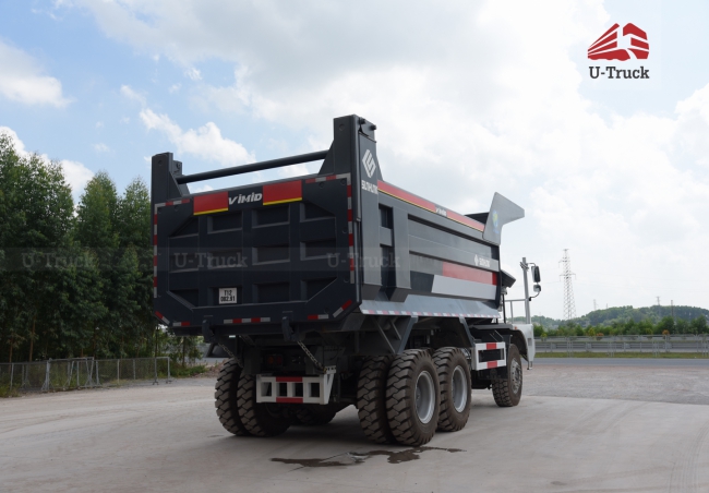 Xe ben mỏ HW7D 371 6X4 thùng đúc Xe ben mỏ HW7D 371 6X4 thùng đúc