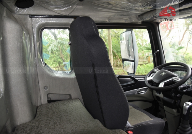 Xe ben NX400 8x4 thùng vuông