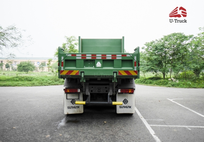 Xe ben V7G 6x4 thùng vuông - Bản nâng cấp 2022