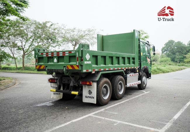 Xe ben V7G 6x4 thùng vuông - Bản nâng cấp 2022