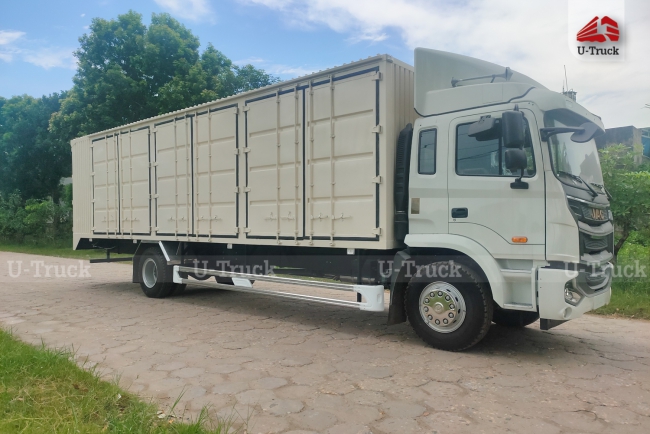 Xe tải A5 4x2 thùng công 3CH 9m5 Xe tải A5 4x2 thùng công 3CH 9m5