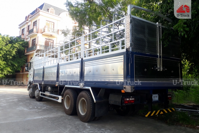 Xe tải A5 8x4 mui bạt 9m7