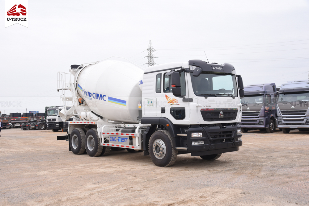Xe trộn bê tông Howo TX350 6X4 10M3