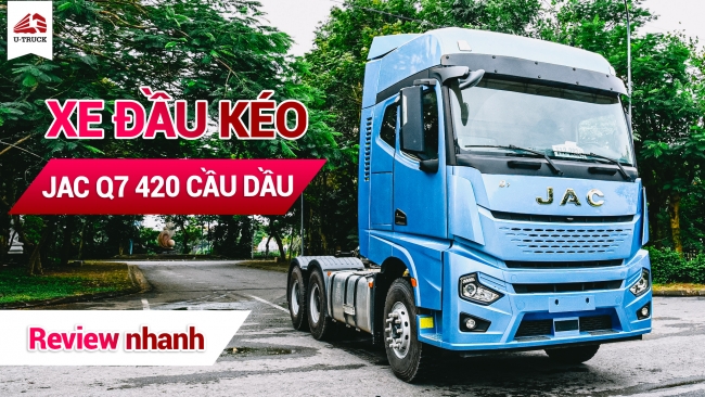 XE ĐẦU KÉO JAC Q7 420 CẦU DẦU