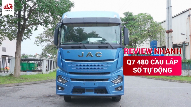 Xe đầu kéo JAC Q7 480 cầu láp số tự động