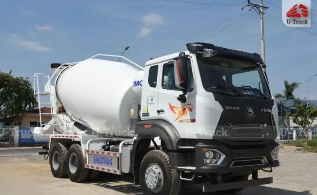 TOP 4 xe bồn trộn bê tông được sử dụng phổ biến