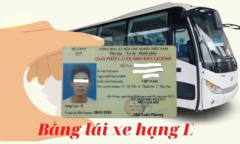 Bằng lái xe hạng E