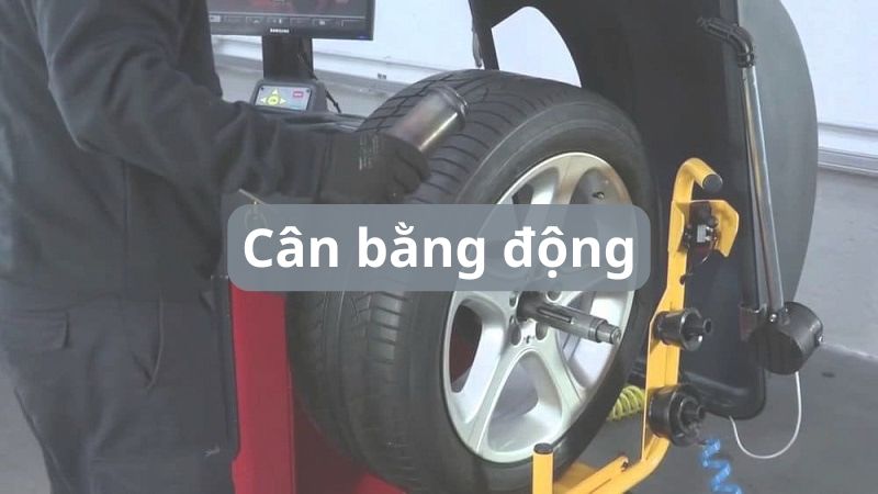 Cân bằng động bánh xe