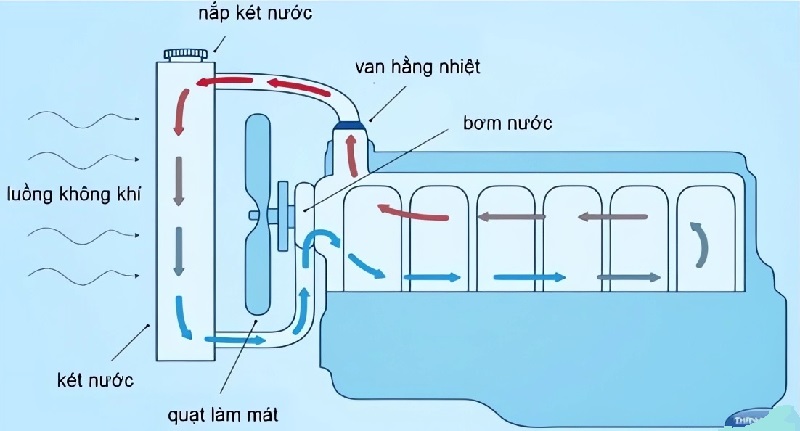 Sơ đồ đi của đường nước