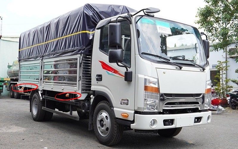 Trường hợp lắp đèn sườn xe tải phù hợp