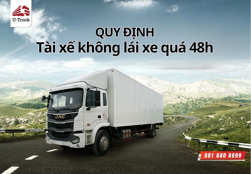 Tài xế không được lái xe quá 48h