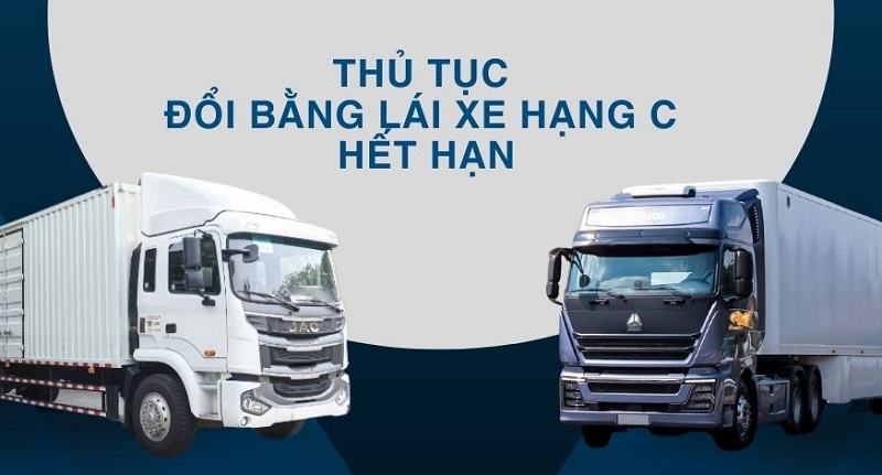 Điều kiện đổi bằng lái hạng C