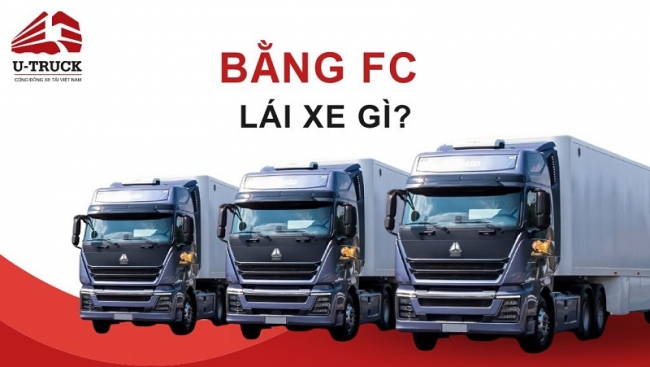 Bằng FC lái được xe gì? Điều kiện để học bằng lái xe hạng FC