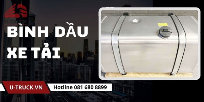 Bình dầu xe tải bao nhiêu lít và mức tiêu hao nhiên liệu trung bình