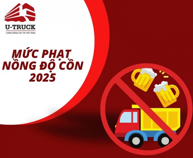 Mức phạt nồng độ cồn xe ô tô, xe tải 2025 cao nhất là bao nhiêu?