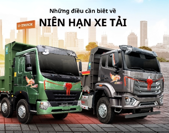 Niên hạn xe tải là bao nhiêu năm theo quy định mới nhất 2025?