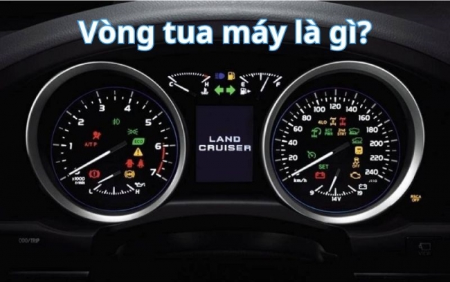 Vòng tua máy là gì? Nguyên nhân vòng tua máy cao thấp bất thường