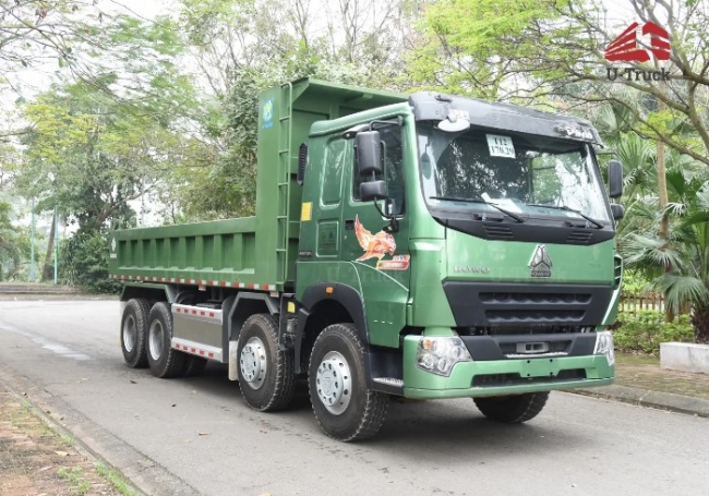 Xe ben HOWO 4 chân thùng vuông có ưu điểm gì nổi bật?