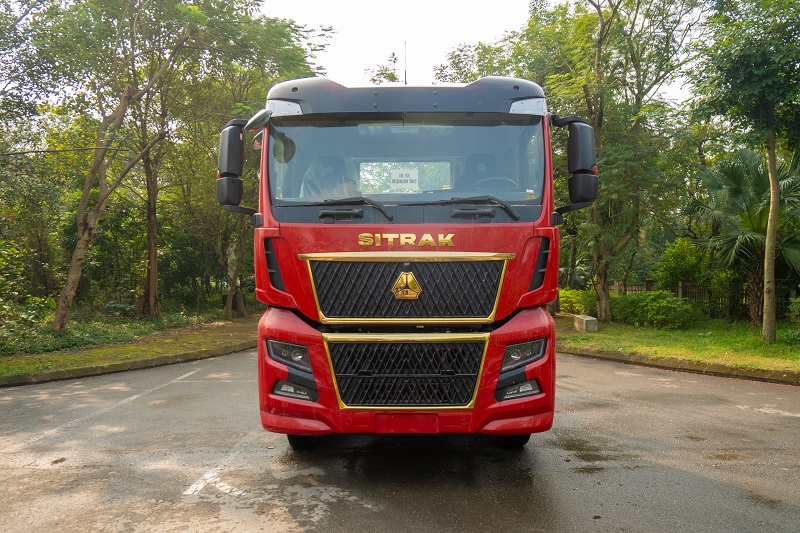 Ngoại quan xe đầu kéo điện Sitrak G7X EV