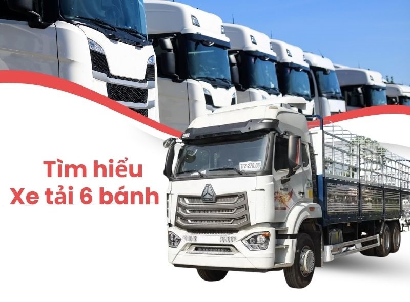 Xe tải 6 bánh
