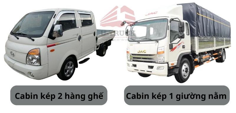 Xe tải cabin kép