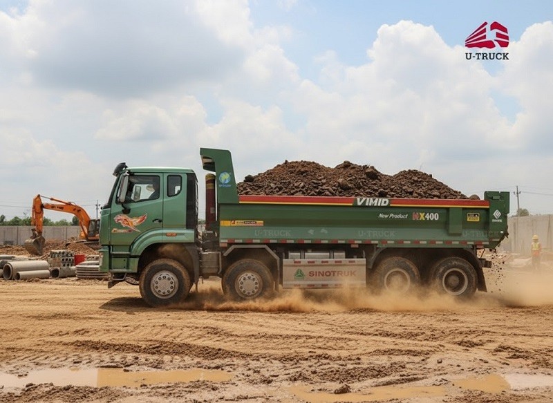 Chọn xe tải chở đất phù hợp