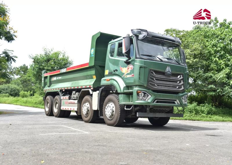 Xe Tải tự đổ NX 400 thùng đúc cao 910mm