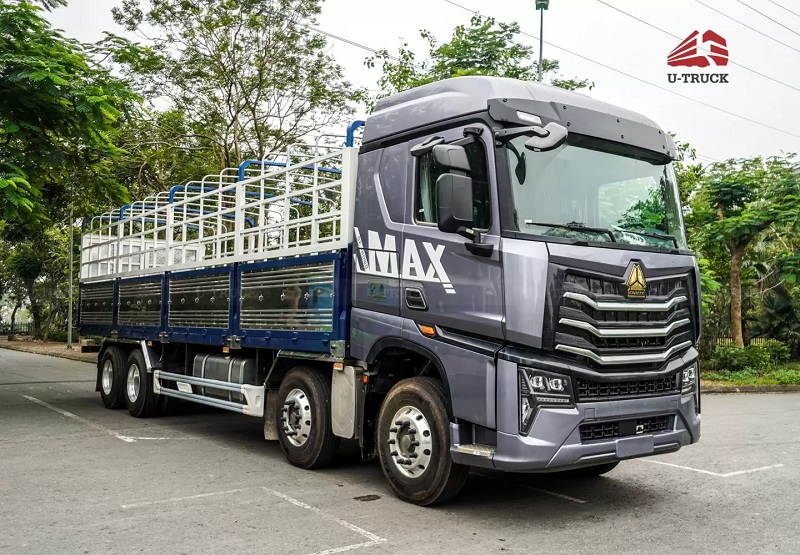 Xe HOWO 4 chân được nhiều tài xế yêu thích