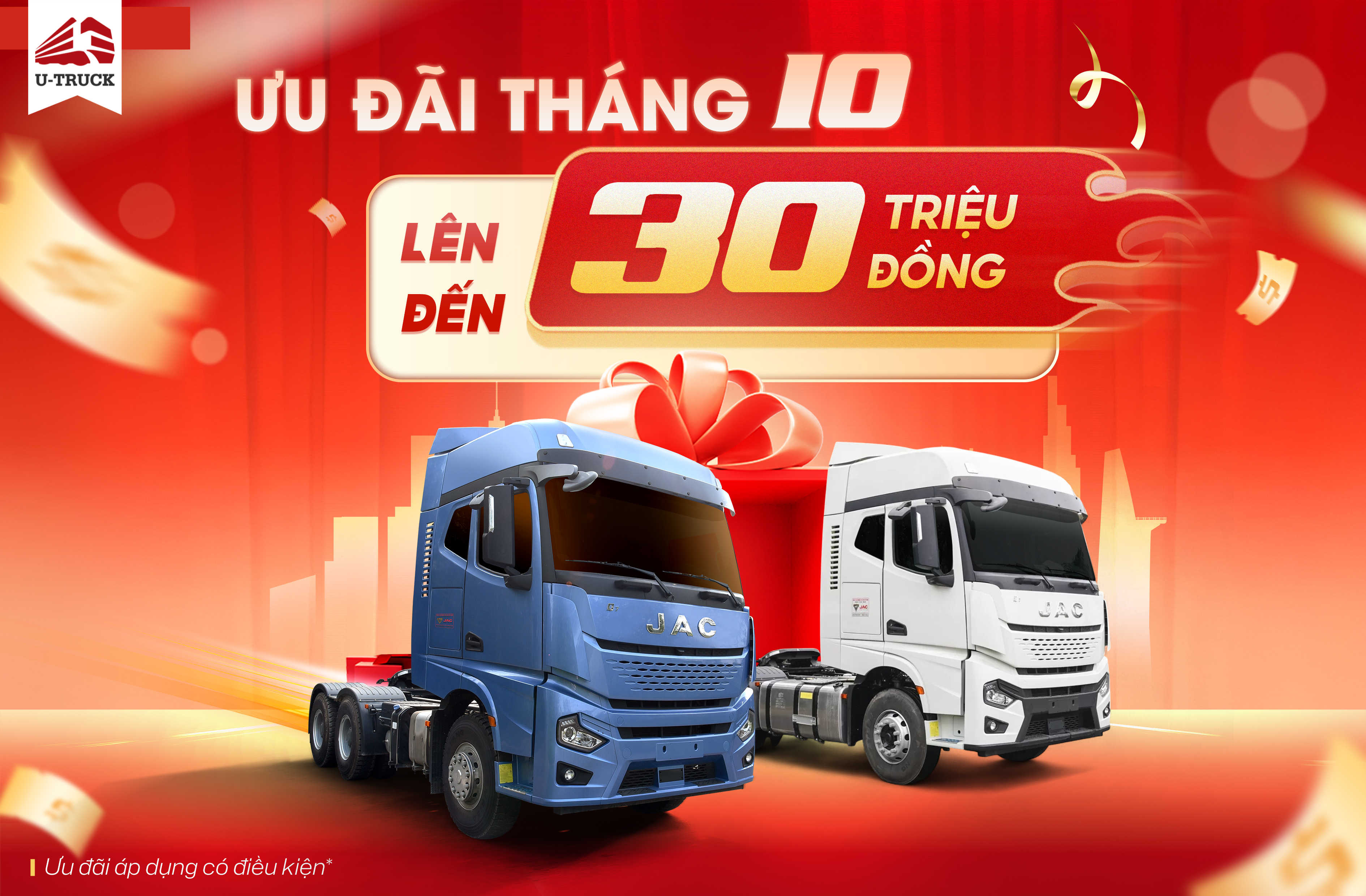 U-TRUCK trân trọng thông báo Chương trình khuyến mại quý IV 2025 tới quý khách hàng