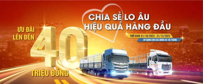 Chương trình khuyến mại xe tải thùng cuối năm tại U-TRUCK: Chia sẻ lo âu - Hiệu quả hàng đầu