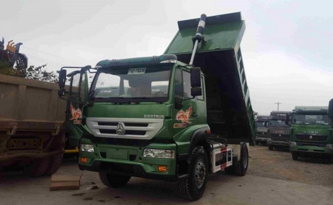 Xe ben HOWO 2 chân - Đặc điểm nổi bật và giá bán