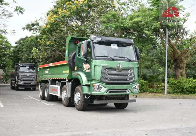 Các dòng xe ben HOWO hiện nay: NX, V7X, VX, V7G