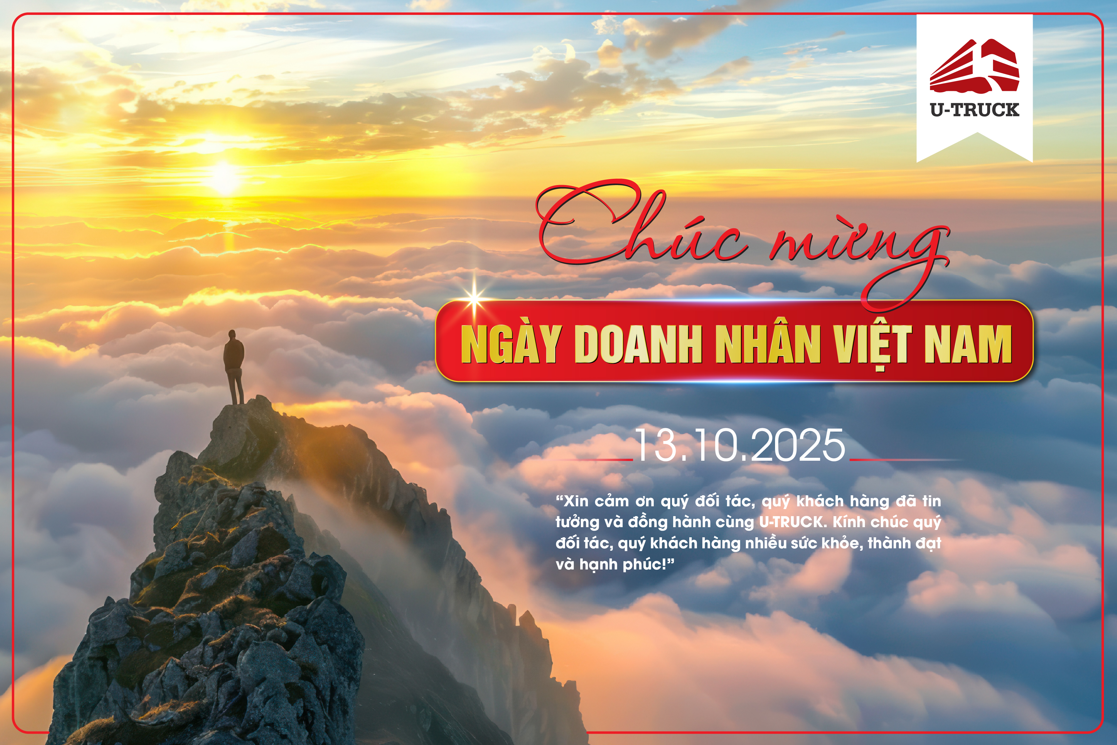 U-TRUCK CHÚC MỪNG NGÀY DOANH NHÂN VIỆT NAM 13/10
